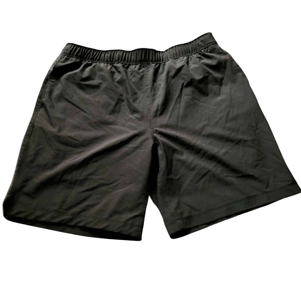 Speedo Mens Black Athletic Swim Trunks Shorts Large
